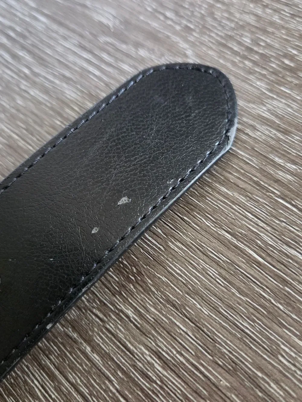 Black Men's Belt 36.5